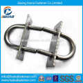 DIN3570 Stainless steel SS304 SS316 U Bolt with welding plate